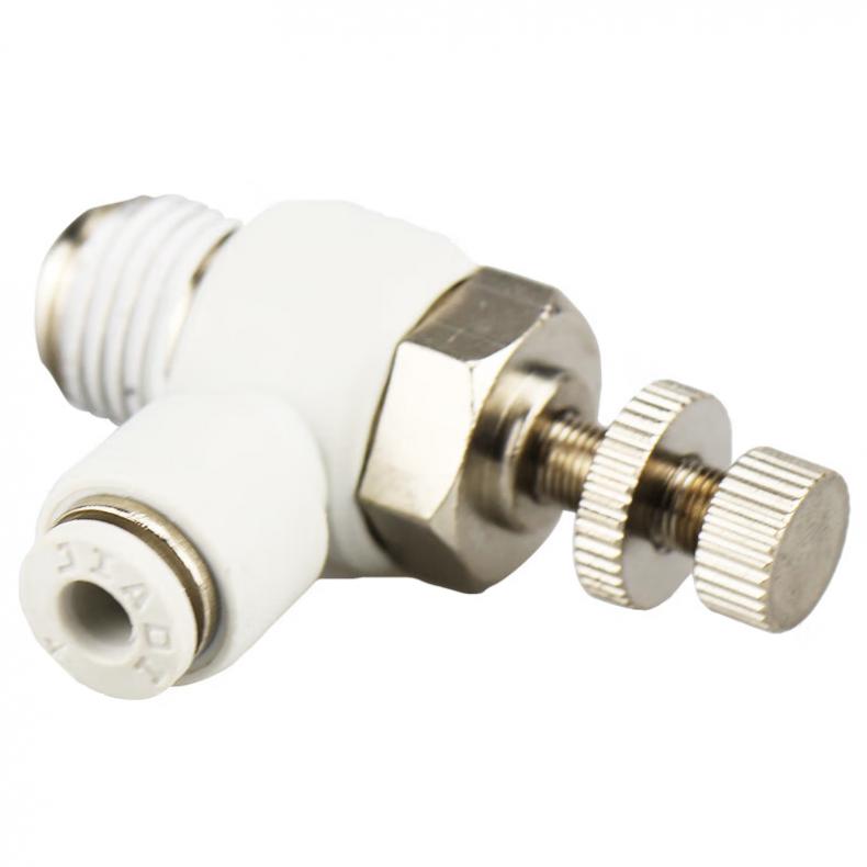 菲尼泰科（PHINITEC） FT-034 L型外螺纹气动调速阀接头 SL10-03 （单位：个）  白色