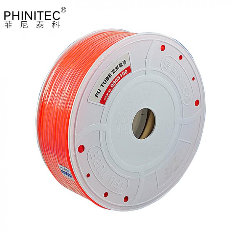 菲尼泰科（PHINITEC） FT-028 PU气管 16*12mm 80米/卷 （单位：卷）  橙色