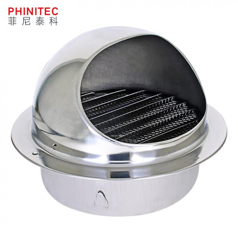菲尼泰科（PHINITEC） P200 不锈钢风帽排气帽防雨帽 170抛光加厚 （单位：个）  