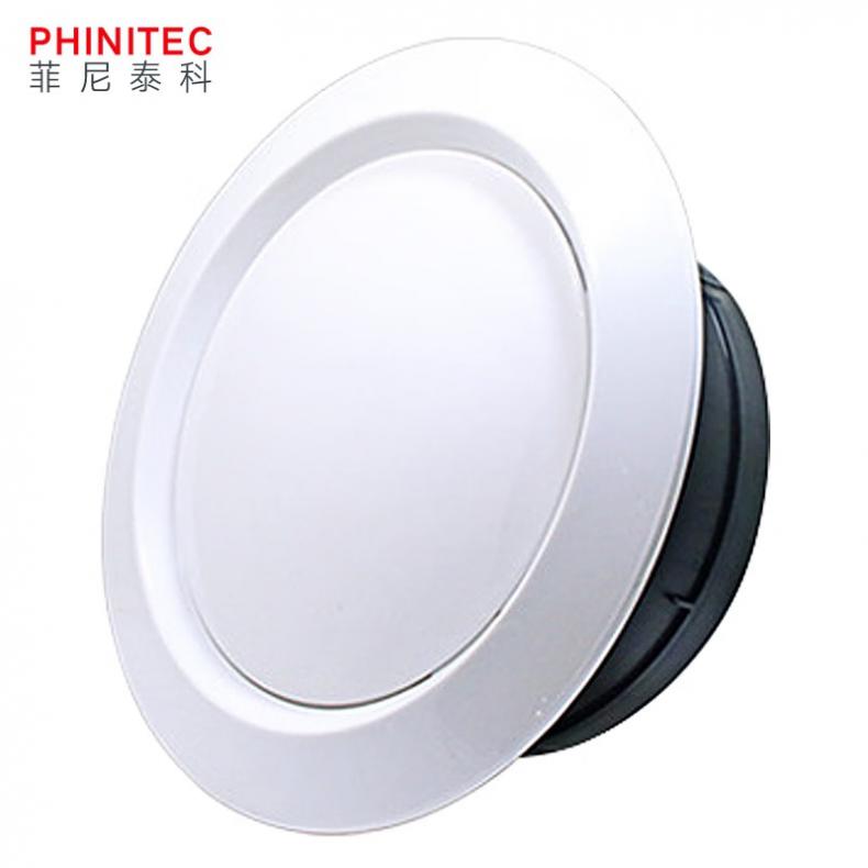 菲尼泰科（PHINITEC） P500 优质ABS室内新风口通风口 圆盘100mm （单位：个）  