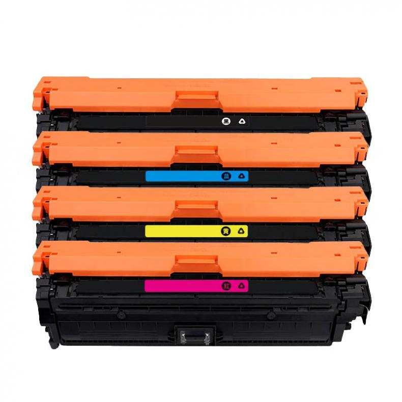 彩标 CF360A/508A 硒鼓四色套装 黑色6000页+彩色5000*3页 （单位：套） 适用于惠普HP M553dn 黑红黄青四色套装