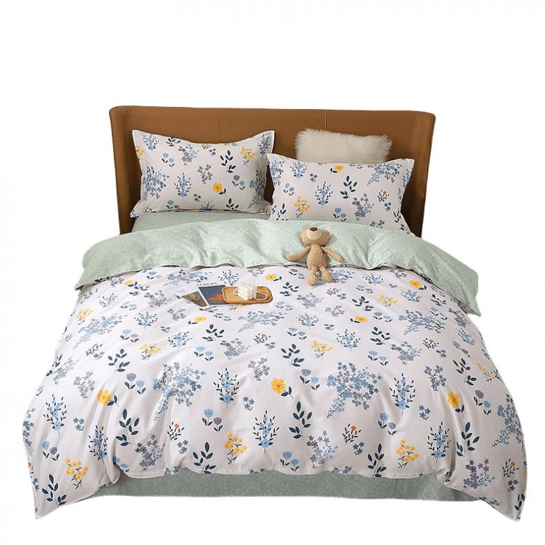 啄木鸟（PLOVER） KUUP-QMTJ-02 全棉印花四件套 柏雅 200*230cm （单位：套）  