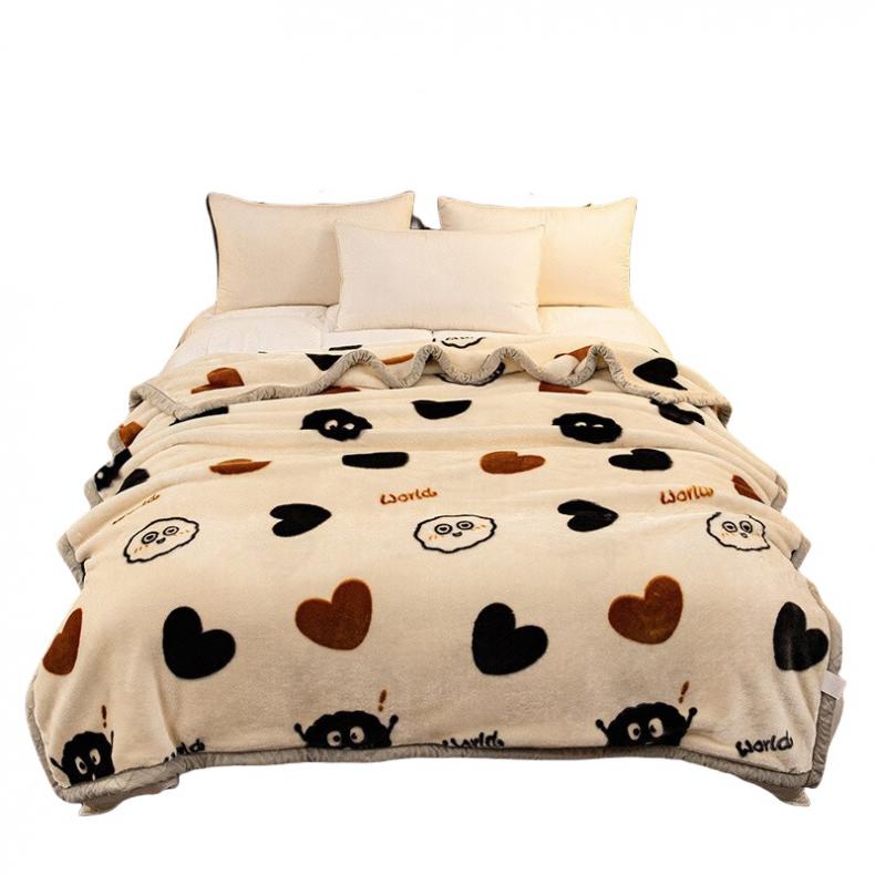 啄木鸟（PLOVER） ZMN-RT008 拉舍尔毛毯 怪兽联盟 180*220cm （单位：条）  