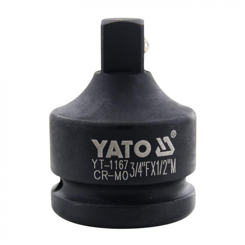 易尔拓（YATO） YT-1167 3/4英寸风动转换头 3/4英寸(F)*1/2英寸(M)*56mm （单位：个）  