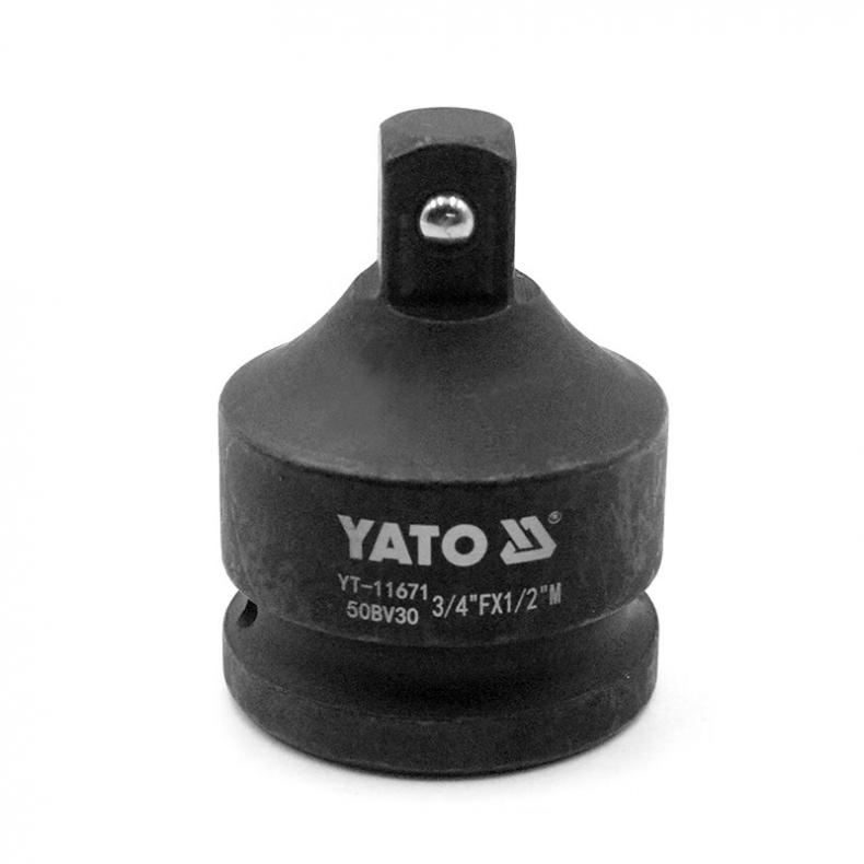 易尔拓（YATO） YT-11671 3/4英寸风动转换头 3/4英寸(F)*1/2英寸(M)*55mm （单位：个）  
