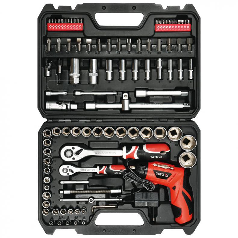 易尔拓（YATO） YT-12685 1/2英寸和1/4英寸套筒扳手组套 97件套 （单位：套）  
