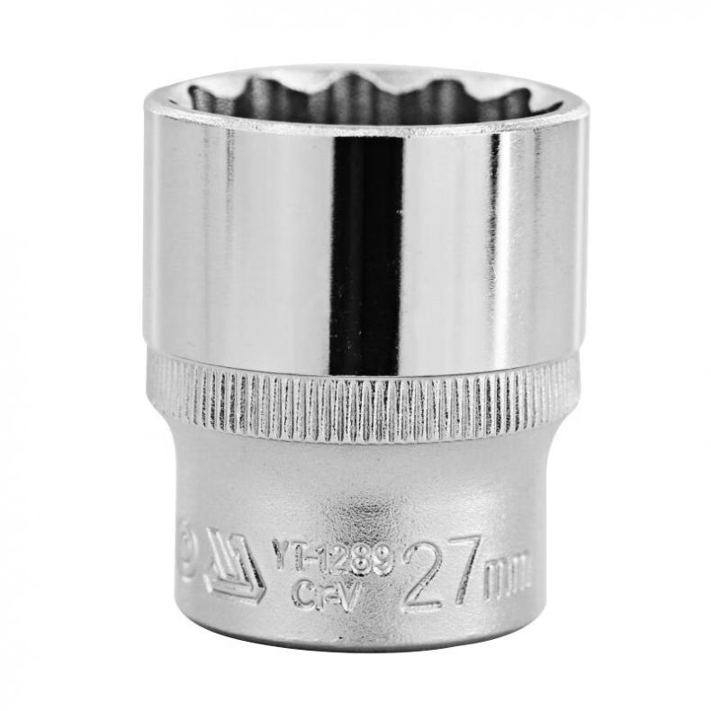易尔拓（YATO） YT-1289 1/2英寸十二角套筒 27mm （单位：个）  