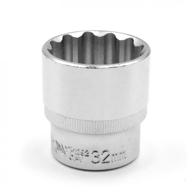 易尔拓（YATO） YT-1292 1/2英寸十二角套筒 32mm （单位：个）  