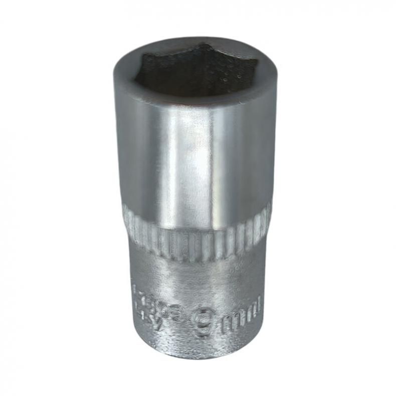 易尔拓（YATO） YT-1408 1/4英寸六角套筒 9mm （单位：个）  