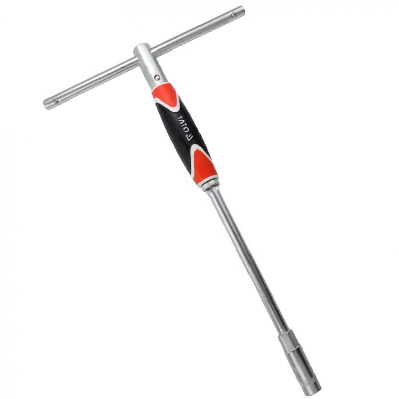 易尔拓（YATO） YT-1554 三色柄T型套筒扳手 10mm （单位：个）  