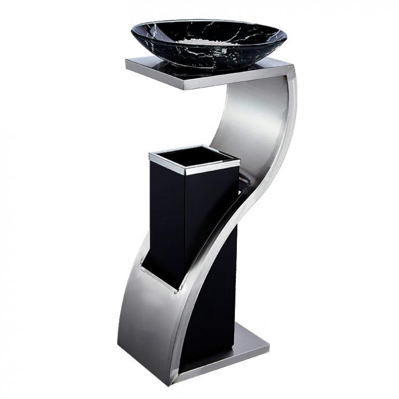 科力邦 KB1070 S型不锈钢垃圾桶  （单位：个）  不锈钢