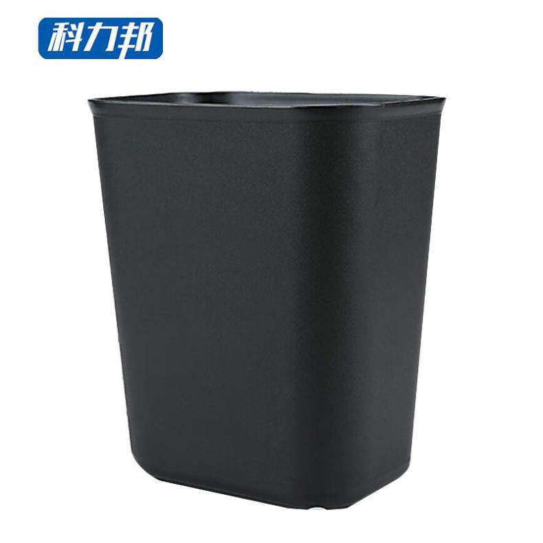 科力邦 KB3011 卫生间垃圾桶 15L （单位：个）  黑色