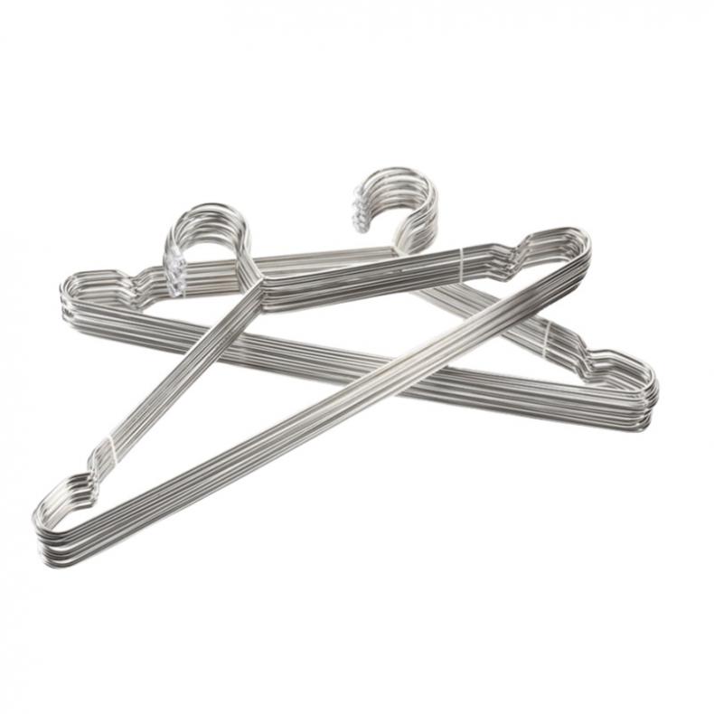 四万公里 SWD1021S 201不锈钢实心衣架 40cm/只 10只/组 （单位：组）  