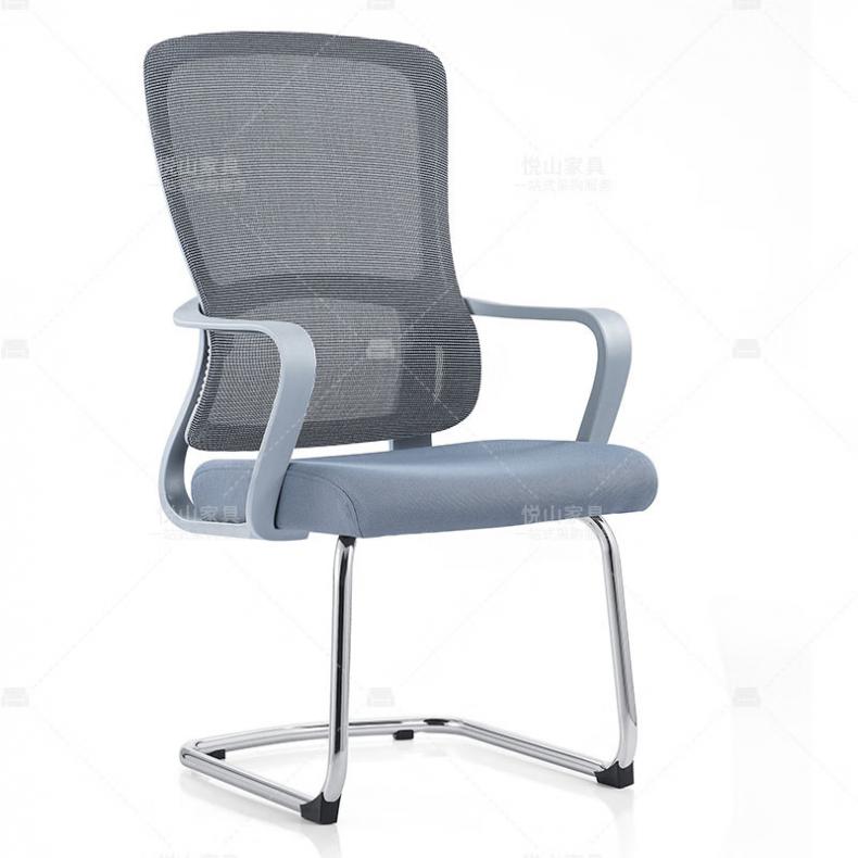 悦山（YUESHAN） YSOC2U-058C-HSW 弓形椅 585*600*1020mm （单位：把） 黑色