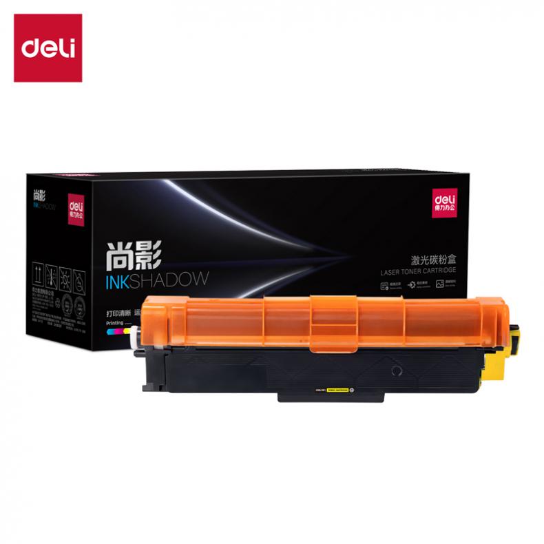 得力（deli） M-TN283GY 硒鼓 不含芯片 1300页 （单位：支） 适用兄弟3160CDW/3190CDW 黄色