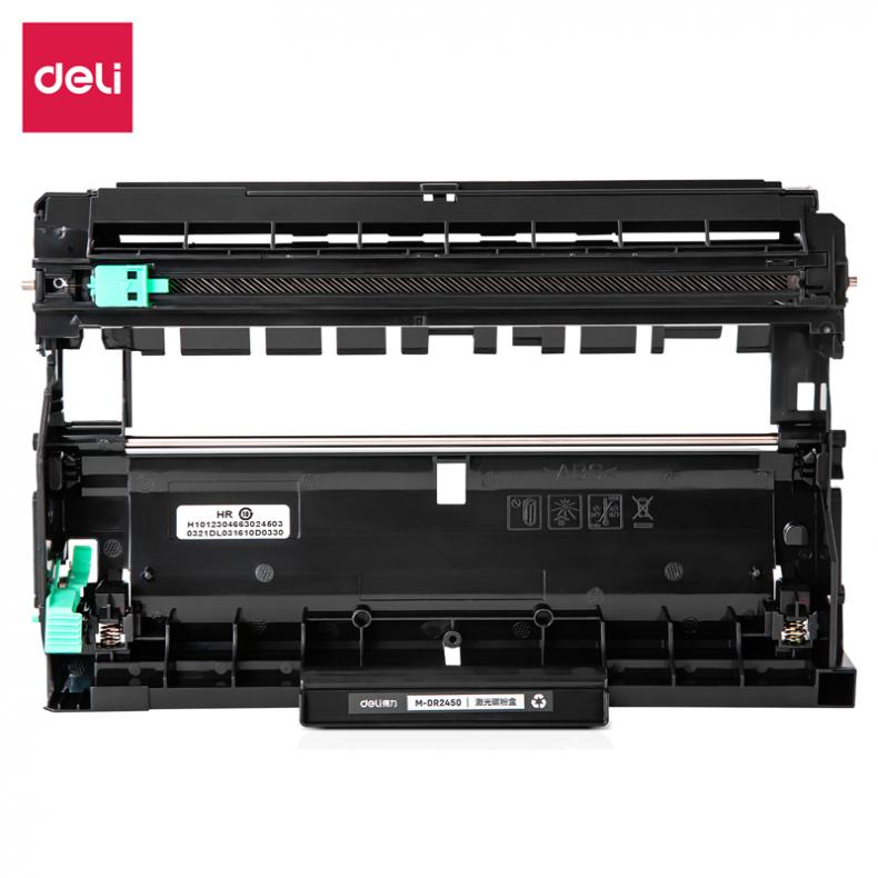 得力（deli） M-DR2450 硒鼓 不含芯片 12000页 （单位：支） 适用Brother HL-2595DW 黑色