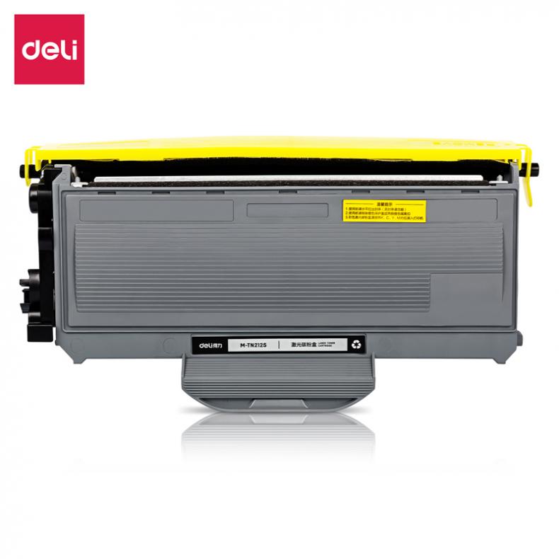 得力（deli） M-TN2125 硒鼓 无需芯片 2600页 （单位：支） 适用兄弟2140/2150N/2170N 黑色
