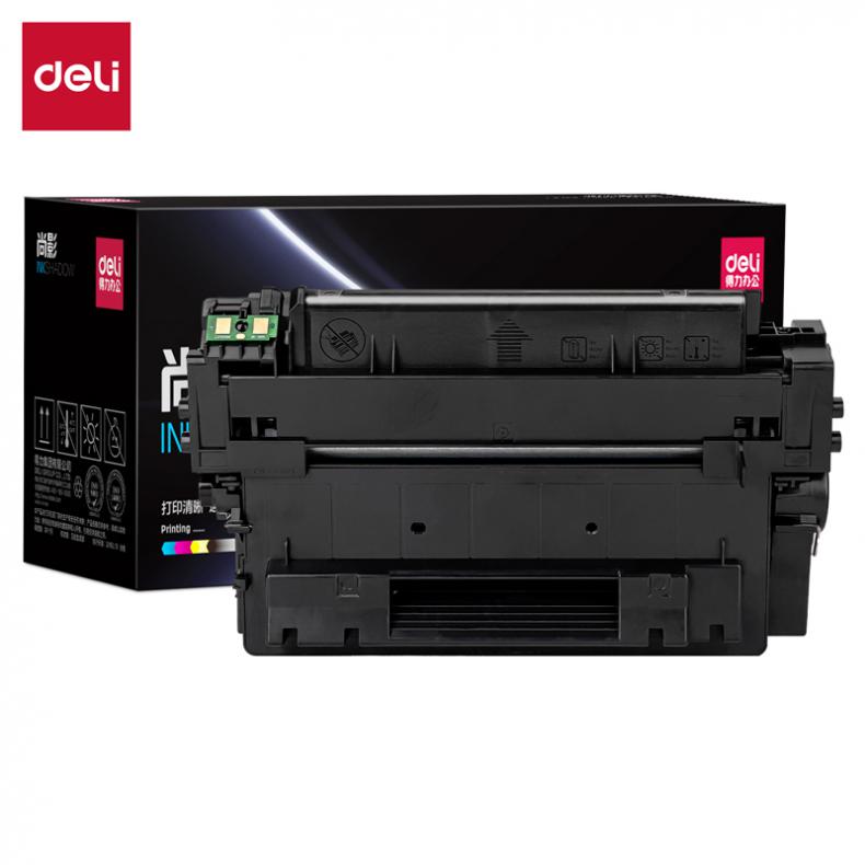 得力（deli） M-6511A 硒鼓 含芯片 6000页 （单位：支） 适用HP 2410/2420/2430 黑色