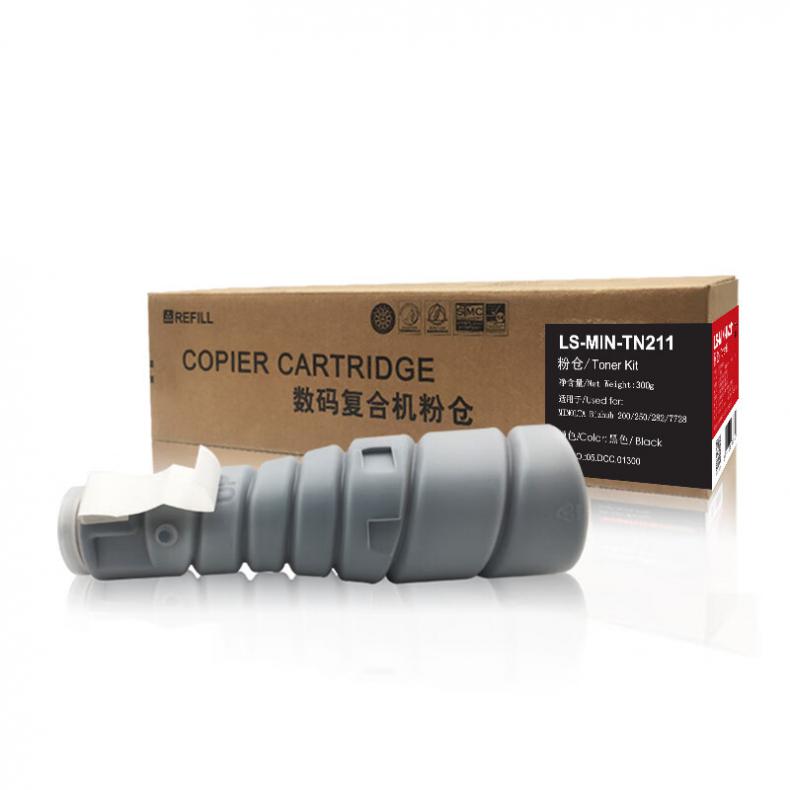 莱盛（laser） LS-MIN-TN211 粉仓 11000页 （单位：支） 适用于KONICA Minolta Bizhub 200/250/282/7728 黑色