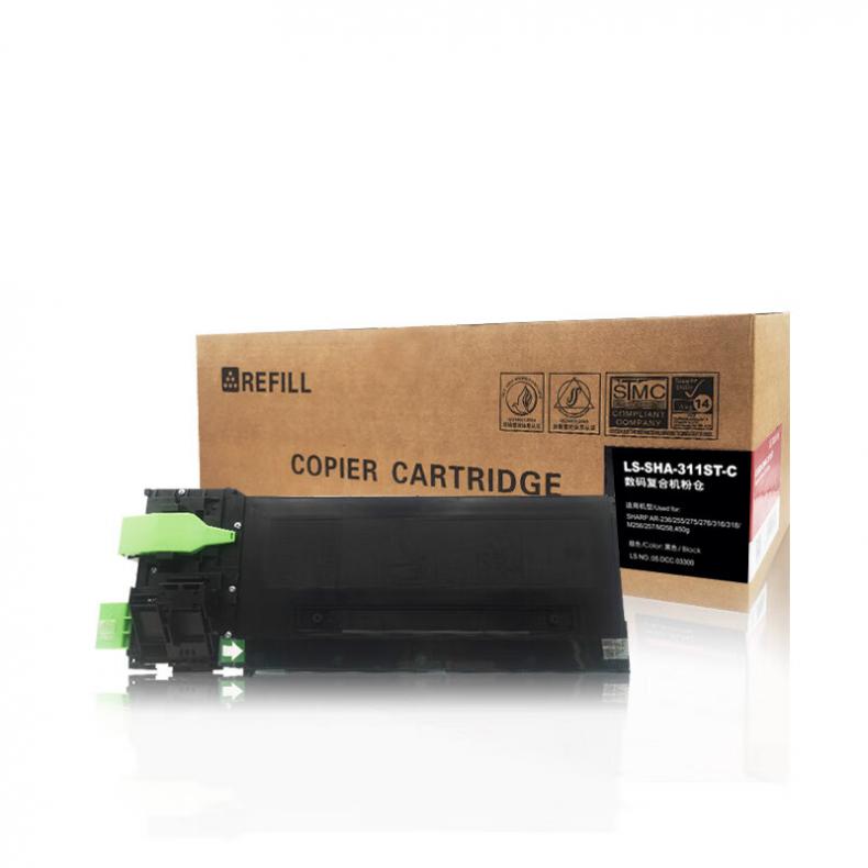 莱盛（laser） LS-SHA-311ST-C 粉仓 有芯片 16000页 （单位：支） 适用于SHARP AR-236/255/275/276/316/318/M256/257/M258 黑色