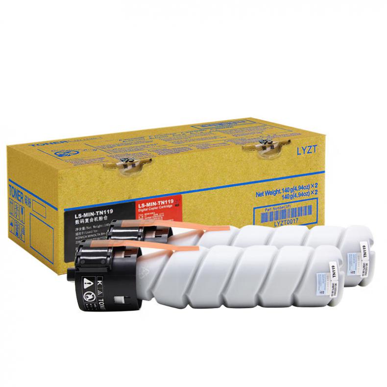 莱盛（laser） LS-MIN-TN119 粉仓 5500页 （单位：支） 适用于KONICA Minolta BH-195/206/215/226/235/246/7719/7721/7723/7223 黑色