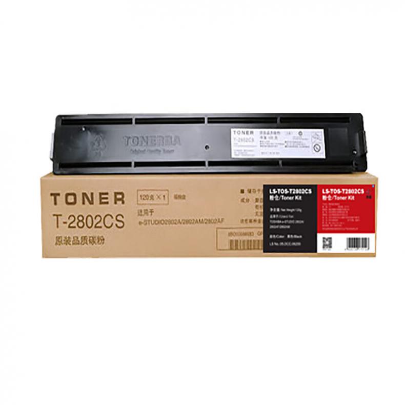 莱盛（laser） LS-TOS-T2802CS 粉仓低容 有芯片 6000页 （单位：支） 适用于TOSHIBA e-STUDIO 2802A/2802AF/2802AM 黑色