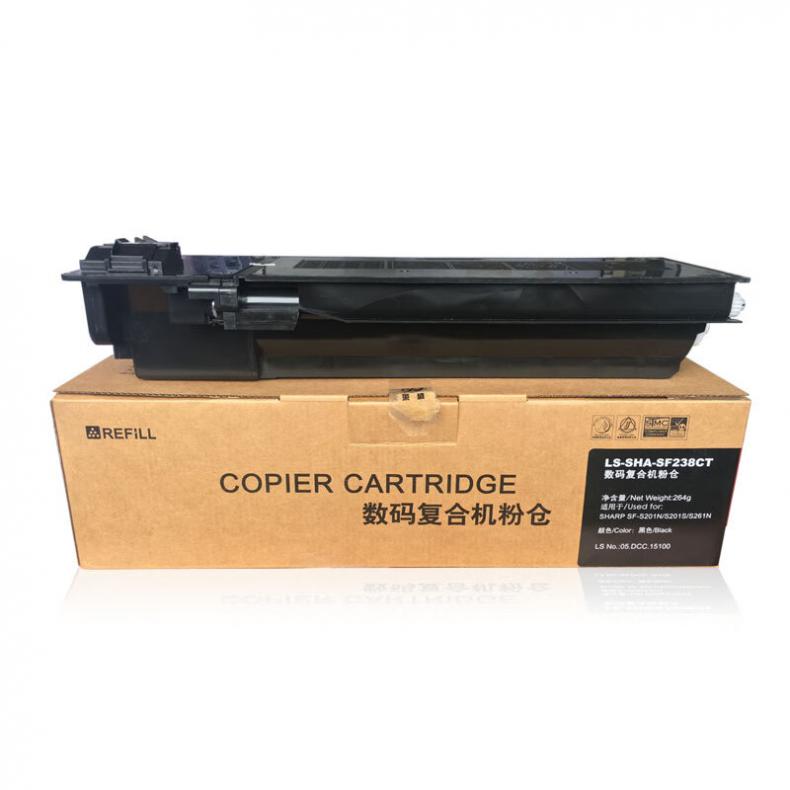莱盛（laser） LS-SHA-SF-238CT 粉仓低容 有芯片 8400页 （单位：支） 适用于SHARP SF-S201N/S201S/S261N 黑色