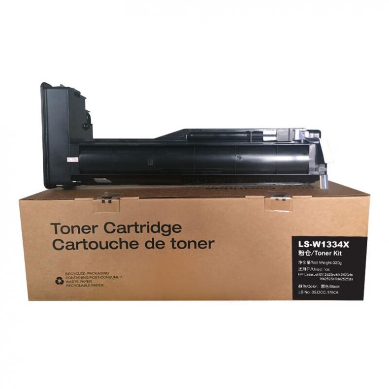 莱盛（laser） LS-W1334X 粉仓 有芯片 13700页 （单位：支） 适用于HP LaserJet M42523n/M42523dn/ M42525n/M42525dn 黑色