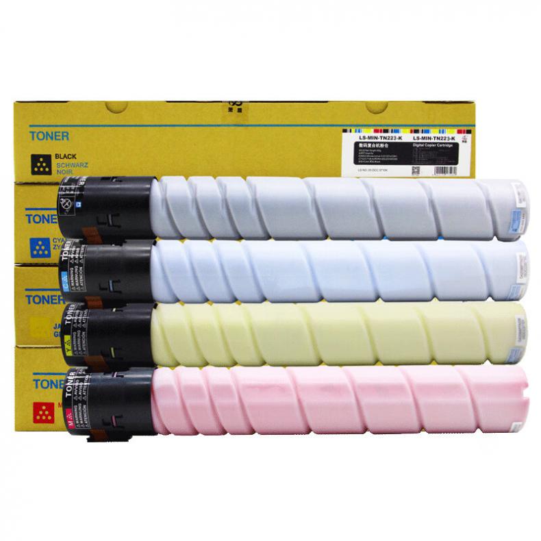 莱盛（laser） LS-MIN-TN223-K /TN224/ADT225 粉仓 10000页 （单位：支） 适用于KONICA MINOLTA Bizhub C226/C256/C266/C7222/C7226 黑色