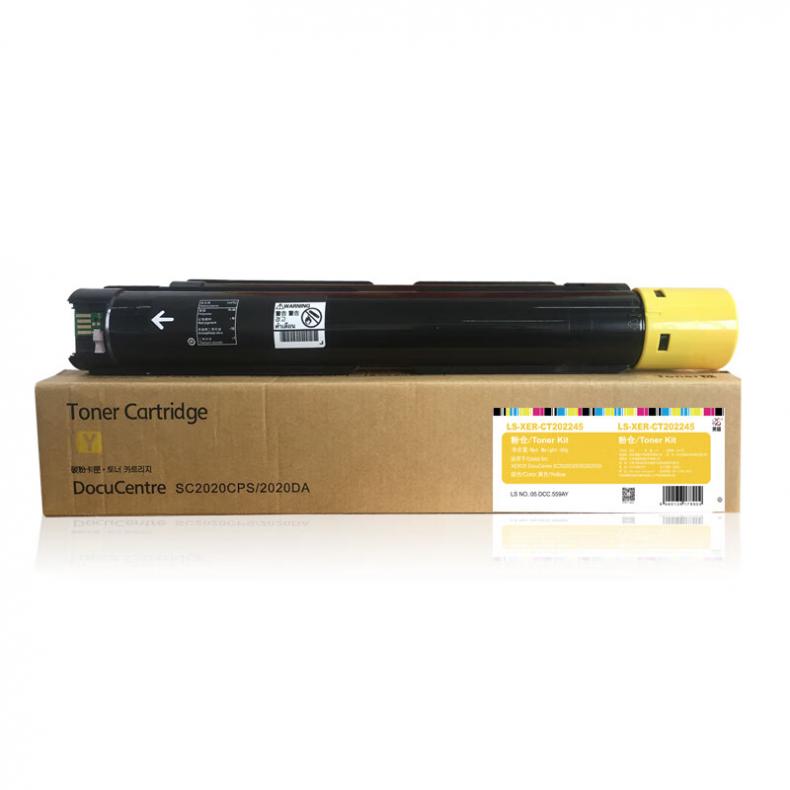 莱盛（laser） LS-XER-CT202245 粉仓低容 有芯片 3000页 （单位：支） 适用于XEROX DocuCentre SC2020CPS/SC2020DA 黄色