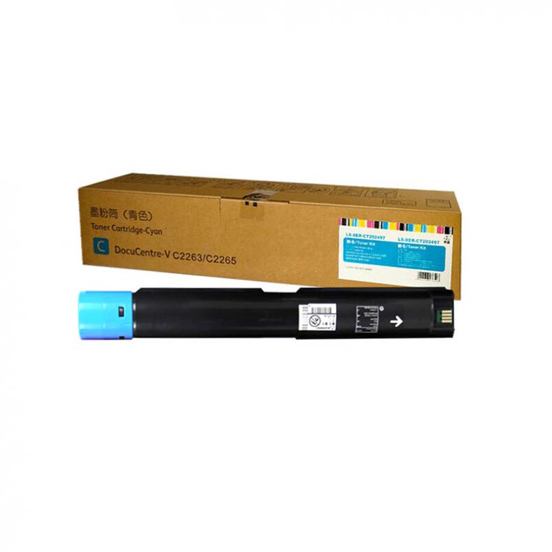 莱盛（laser） LS-XER-CT202497 粉仓 有芯片 15000页 （单位：支） 适用于 XEROX DocuCentre-V C2263/C2265,ApeosPort 青色