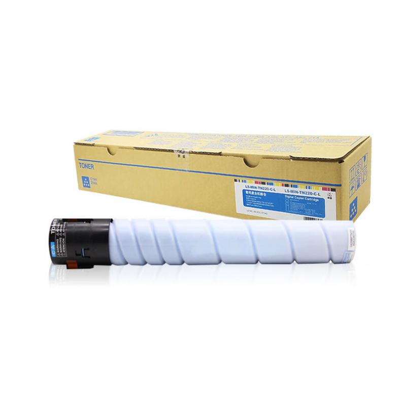 莱盛（laser） LS-MIN-TN220-CL 粉仓低容 4800页 （单位：支） 适用于KONICA MINOLTA Bizhub C221/221s/C281/C7122/C7128/C224/C284/C364 青色