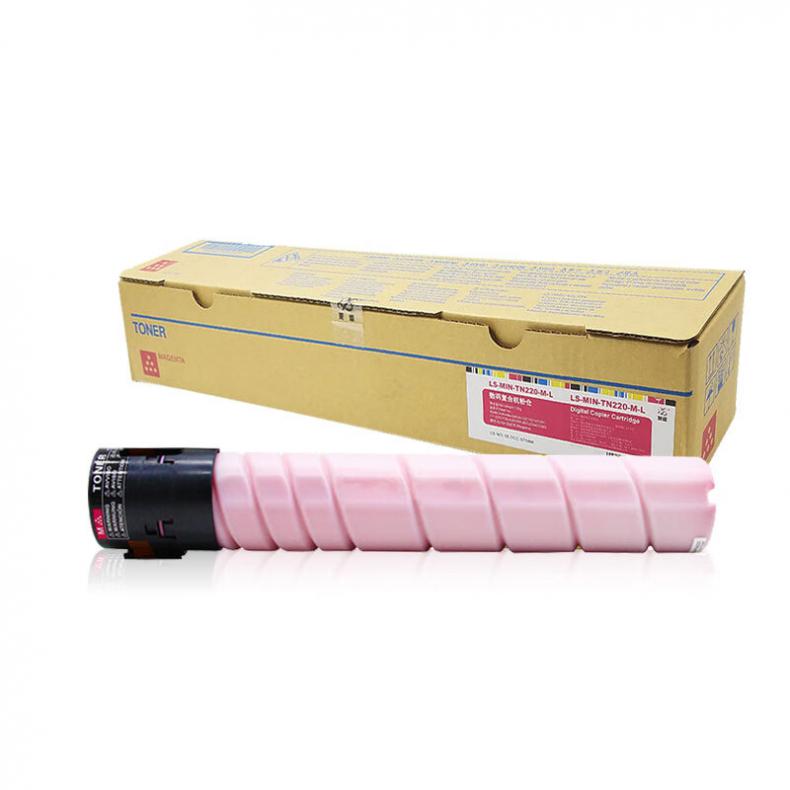 莱盛（laser） LS-MIN-TN220-ML 粉仓低容 4800页 （单位：支） 适用于KONICA MINOLTA Bizhub C221/221s/C281/C7122/C7128/C224/C284/C364 品红色