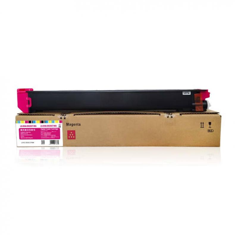 莱盛（laser） LS-SHA-DX20CT-MA 粉仓低容 有芯片 2800页 （单位：支） 适用于SHARP DX-2000/2008UC/2508NC 品红色