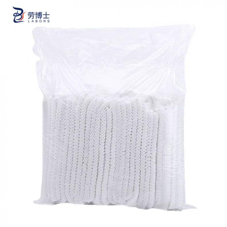 劳博士（LABORS) TZ-007 一次性无纺布防尘帽 100只/包 （单位：包）  白色