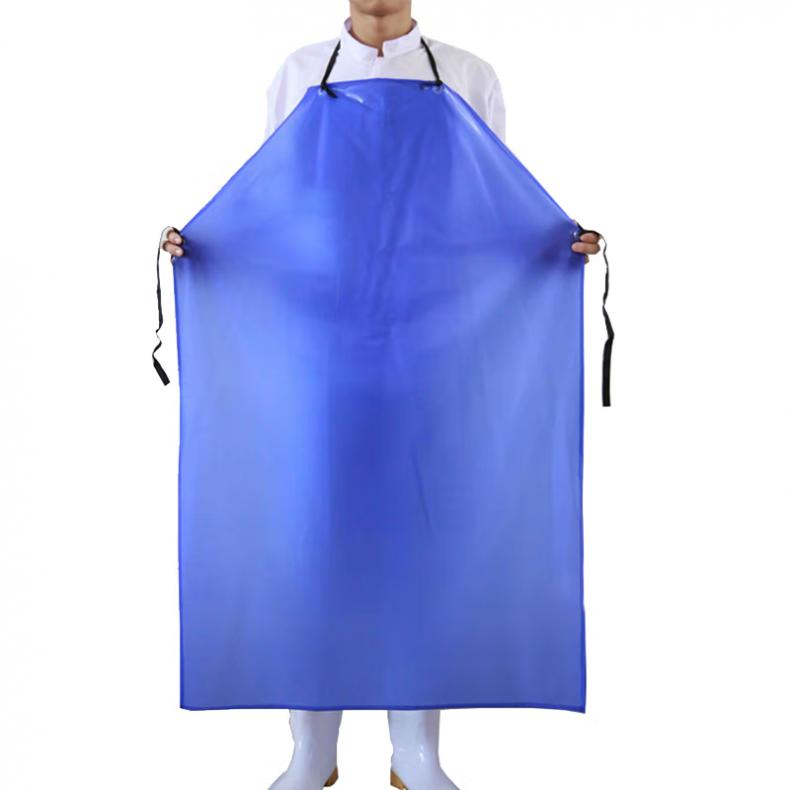 劳博士（LABORS) LBS-630 PVC防水防油耐酸碱围裙  （单位：条）  蓝色