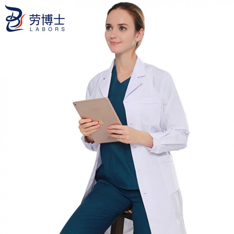 劳博士（LABORS) LK048 白大褂精装版 纽扣袖 女款 M （单位：件）  