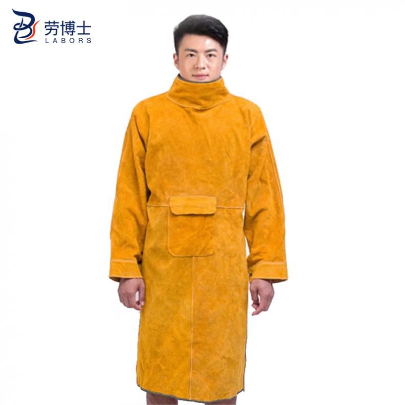 劳博士（LABORS) LK045 电焊服  （单位：件）  黄色牛皮