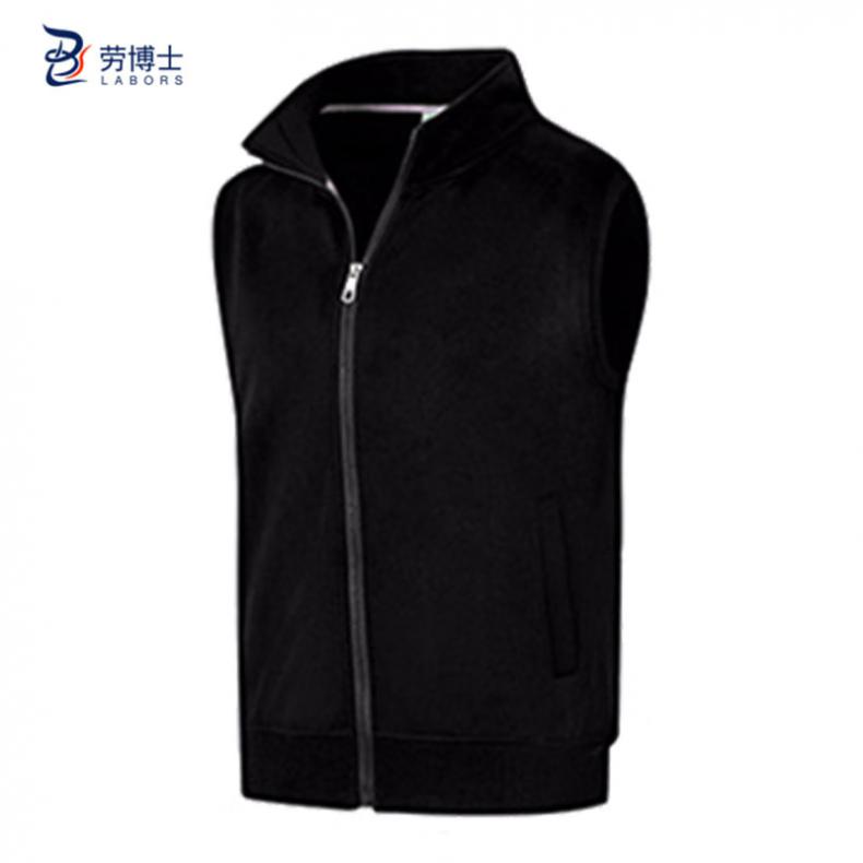 劳博士（LABORS) LBS710 加绒保暖马甲 XXL （单位：件）  黑色