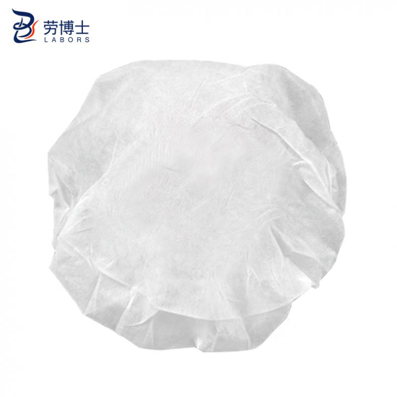 劳博士（LABORS) LBS700 加厚一次性无纺布手工圆帽 50只/包 （单位：包）  白色