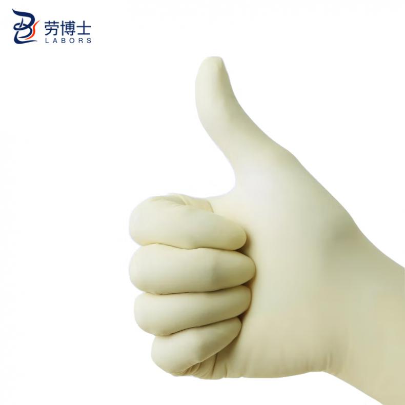 劳博士（LABORS) LBS822 一次性净化无粉手套 L码 50只/盒 （单位：盒）  光面