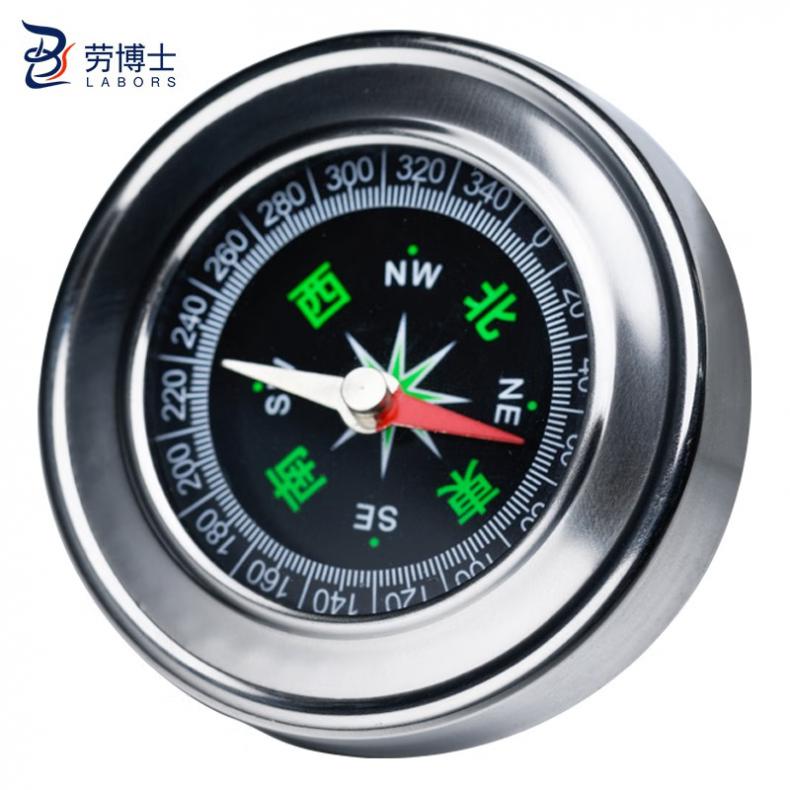 劳博士（LABORS) LBS-054 多功能金属罗盘 60mm （单位：个）  