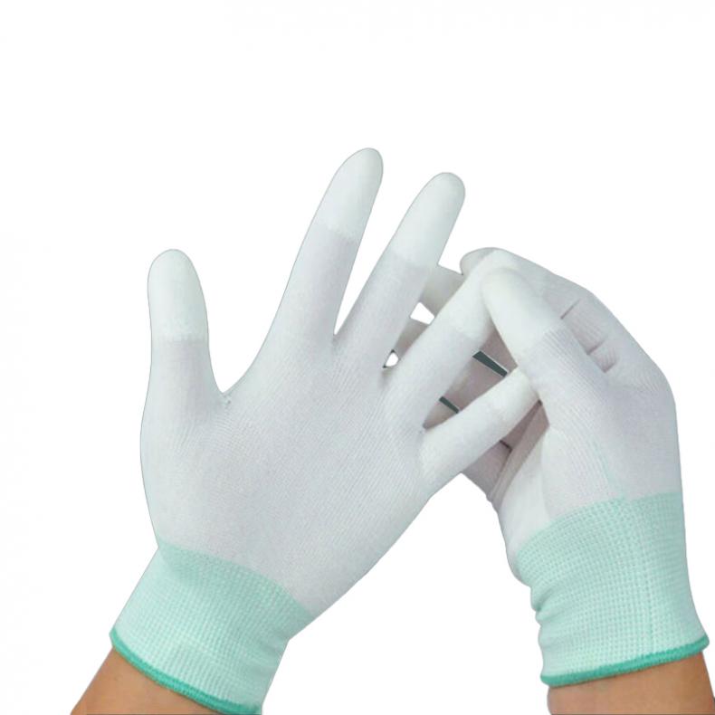 劳博士（LABORS) LK001 PU涂指手套 M 10双/组 （单位：组）  绿色