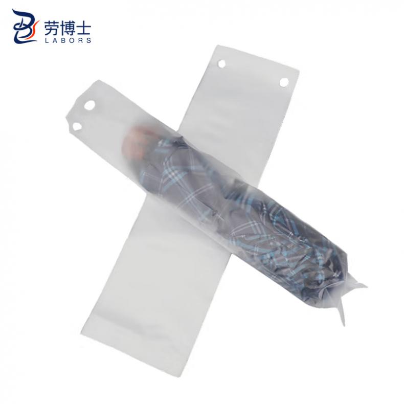 劳博士（LABORS) LBS848 一次性雨伞套 短柄加厚款 4丝 13*43cm 500只/组 （单位：组）  