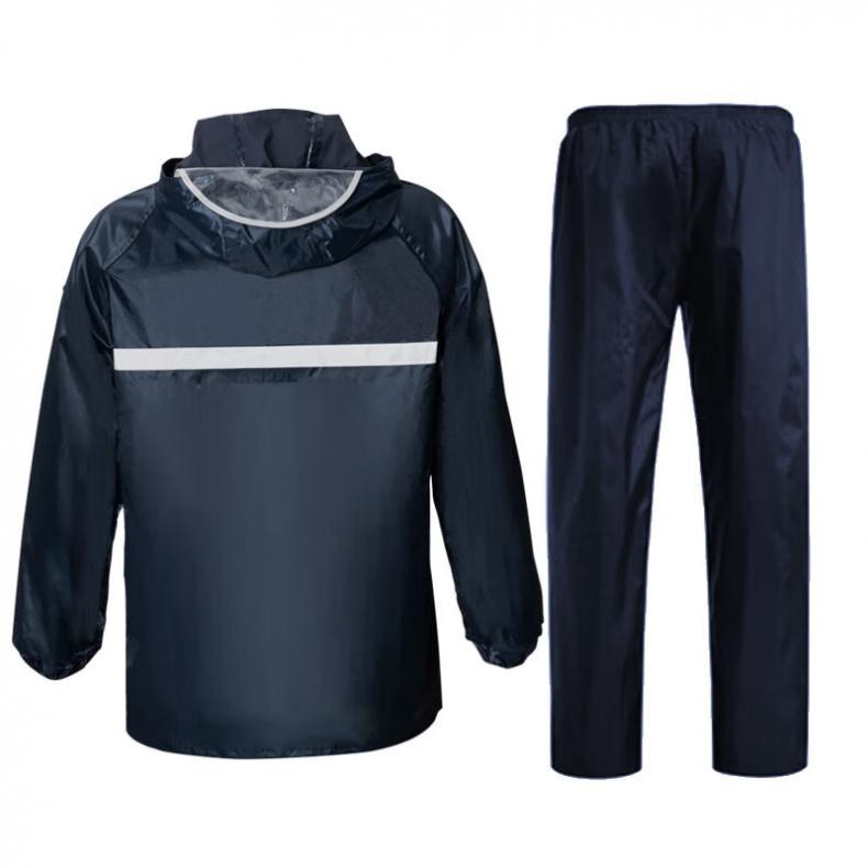 劳博士（LABORS) LK037 分体雨衣雨裤套装 带帽檐 XL （单位：套）  