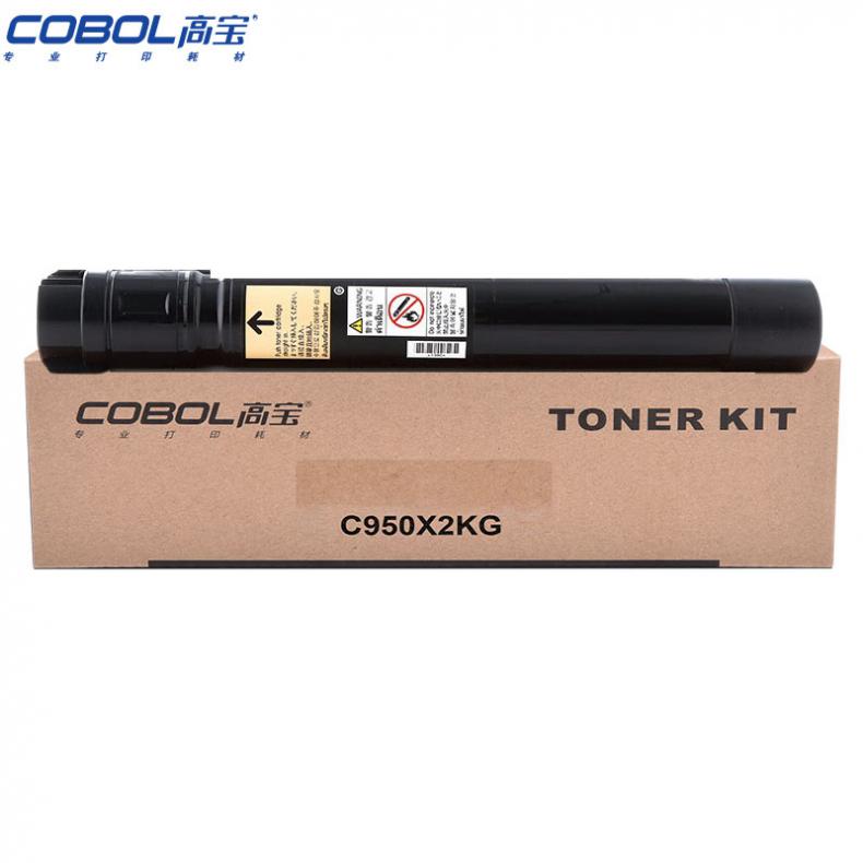 高宝（COBOL） C950X2KG 墨粉盒 带芯片 32000页 （单位：支） 适用利盟C950/X950/X954/X952新老包装交替发货 黑色
