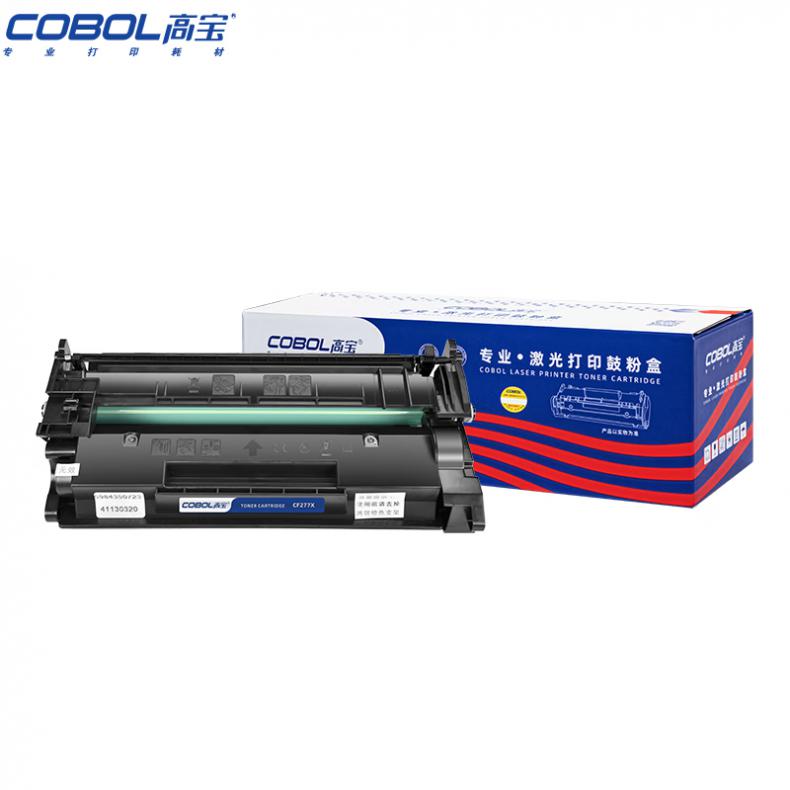 高宝（COBOL） CF277X 一体式硒鼓 带芯片 9800页 （单位：支） 适用惠普M305d/M305dn/M405d/M405dn/M405dw/M407dn 黑色