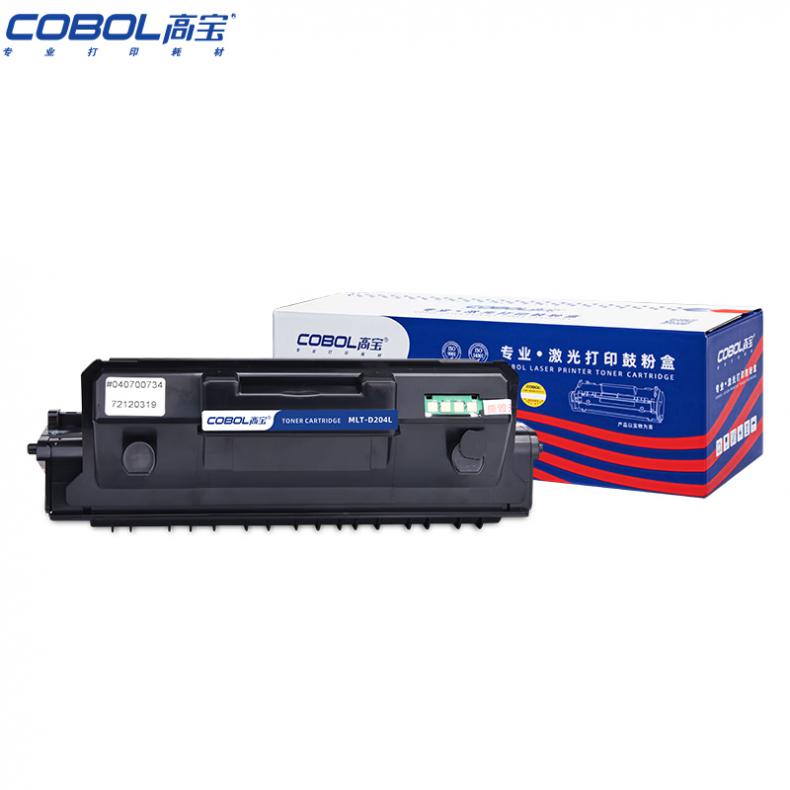 高宝（COBOL） MLT-D204L 墨粉盒 带芯片 5000页 （单位：支） 适用三星PRO XPRESS M3325ND/M3825D/M3825ND新老包装交替发货 黑色