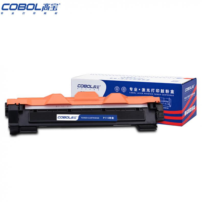 高宝（COBOL） P115 墨粉盒 不带芯片 1500页 （单位：支） 适用施乐M115b/M115f/M115fs/M118w/M118z/P115b/P118w新老包装交替发货 黑色