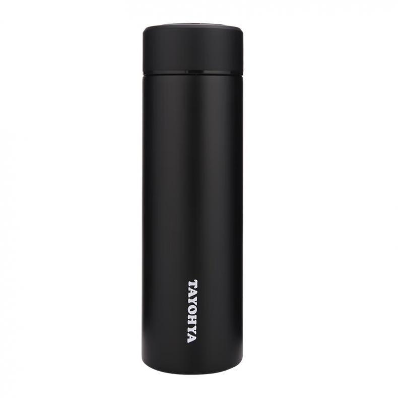 多样屋（TAYOHYA） TA040101060ZZ 骑士经典 智能显温保温杯 480ml （单位：个）  